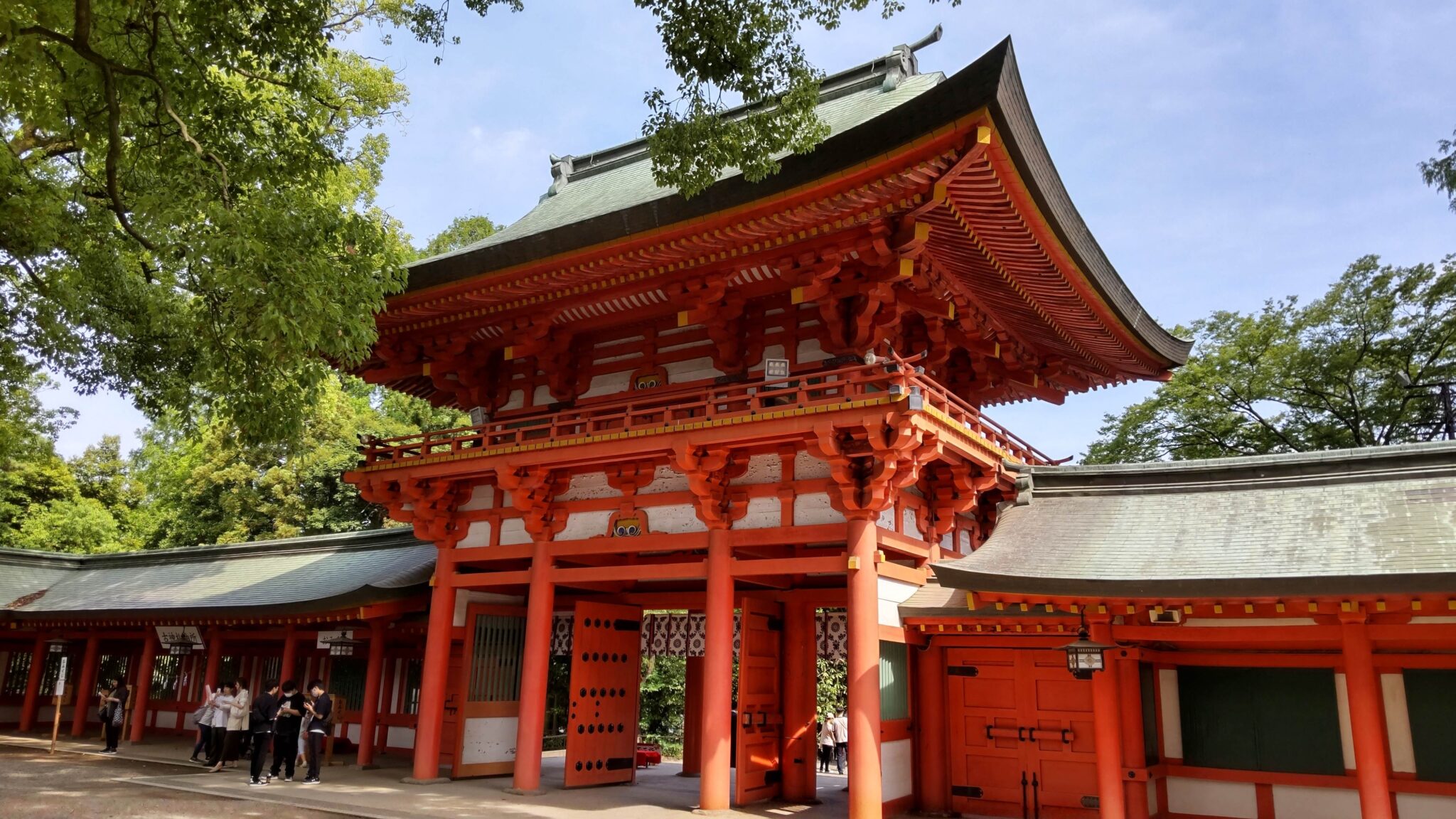 氷川神社門