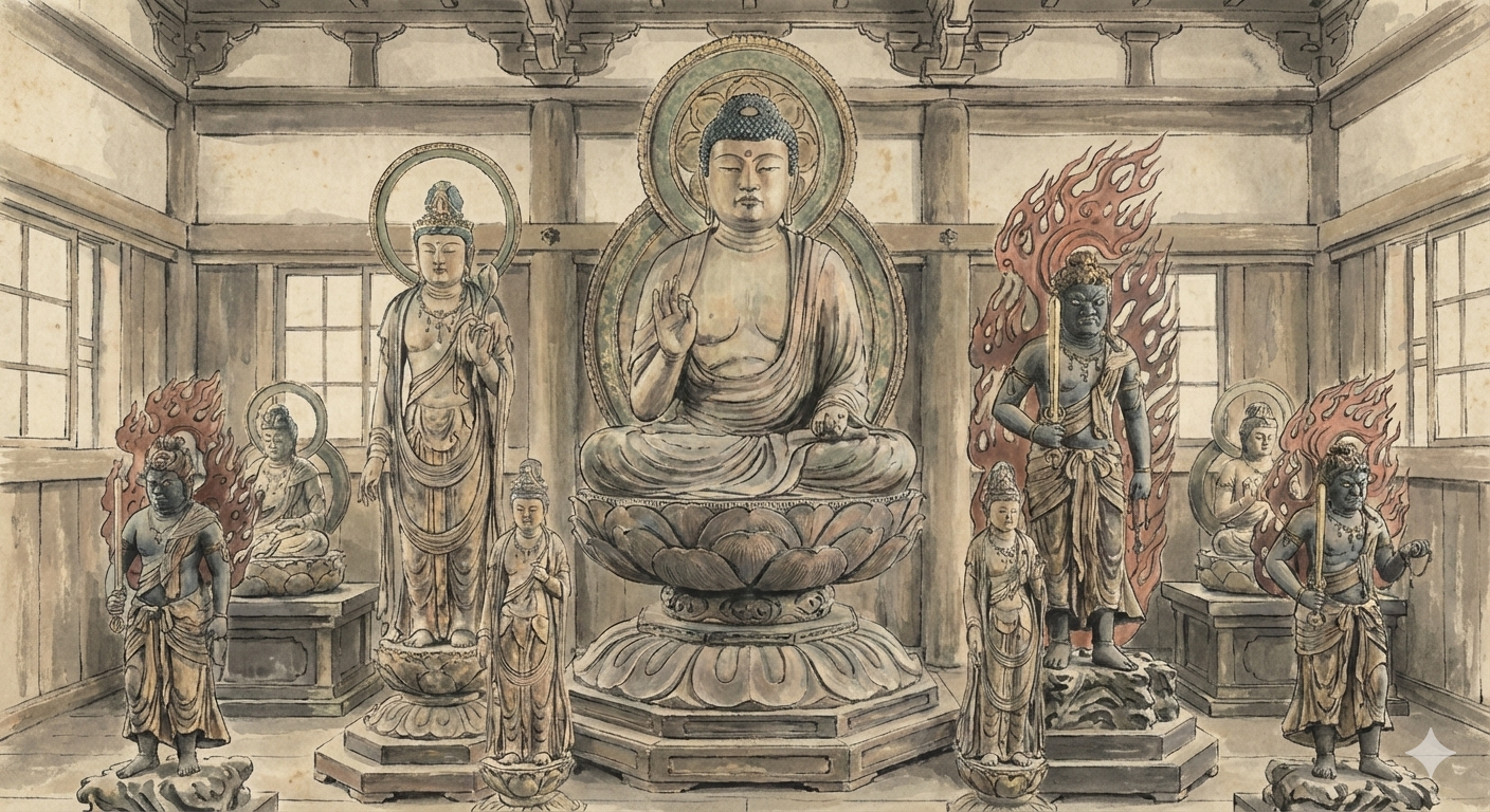 街道歩きで出会う仏さま（仏像）について