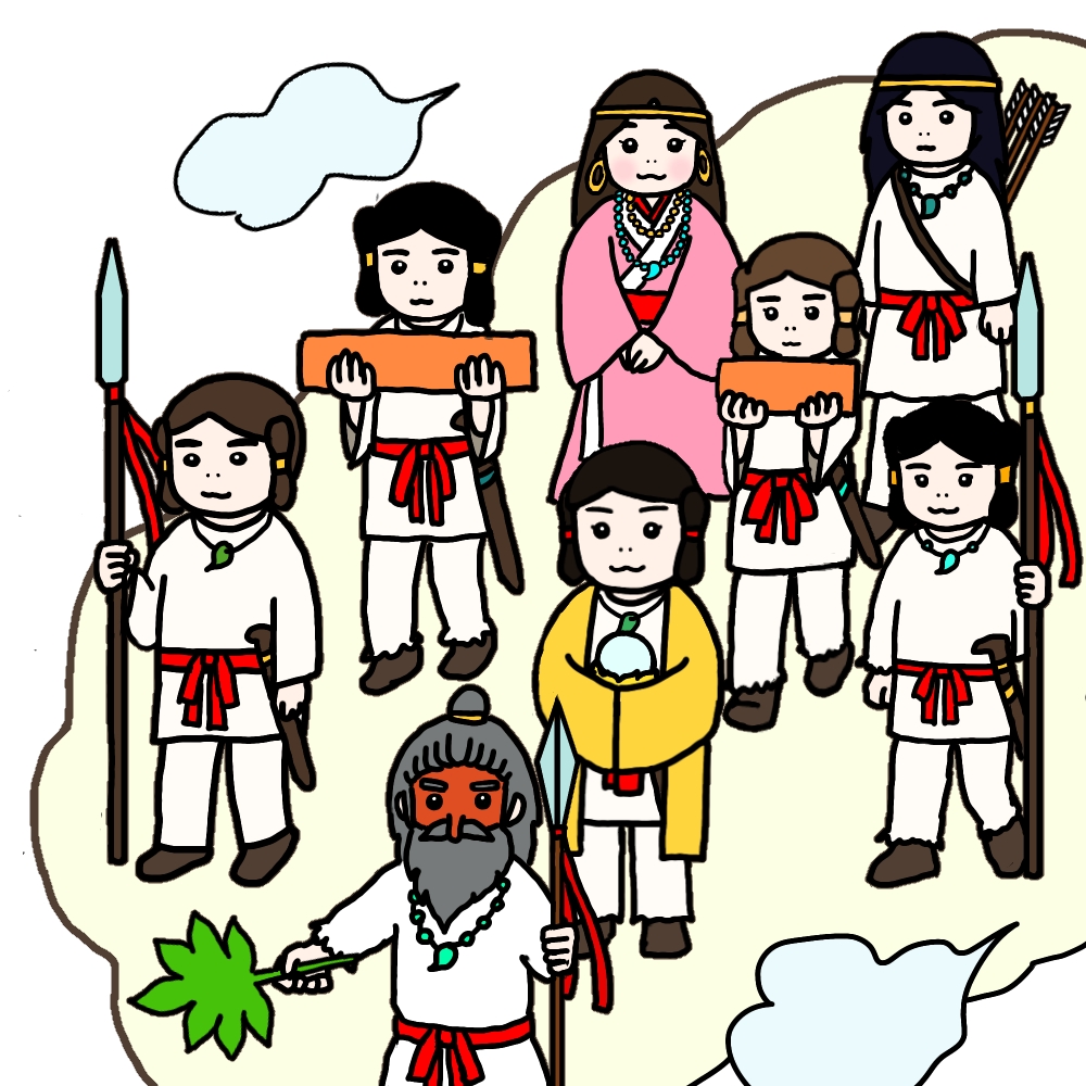 街道歩きで出会う神様について　古事記と日本書紀