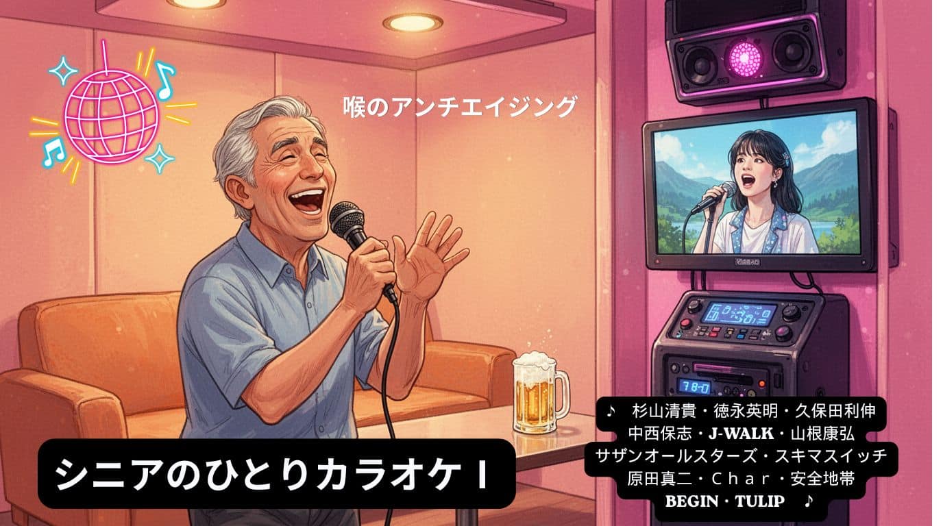 シニア　ひとりカラオケのススメ